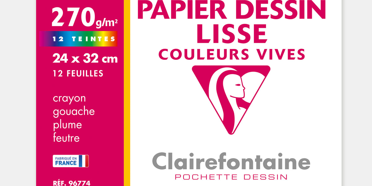 A4 160 g/m² Papier couleur Papier et étiquettes Clairefontaine