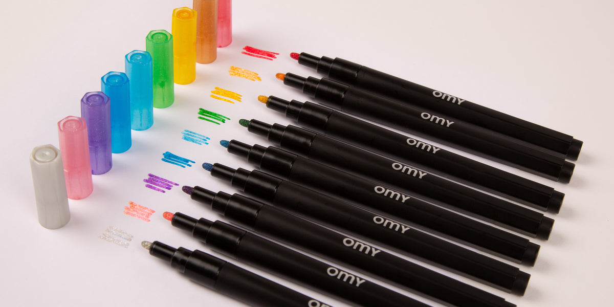 Feutre Coloriage Stylo Aquarelle Brush Pen, 24 Couleurs, Dual Brush Pen  pour Feu