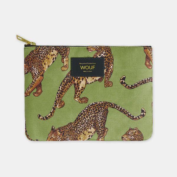 Leopard large pencil case