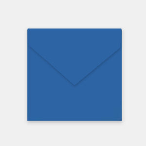 Enveloppe Carrée - 165x165 mm - Bleu Royal - Paquet de 20