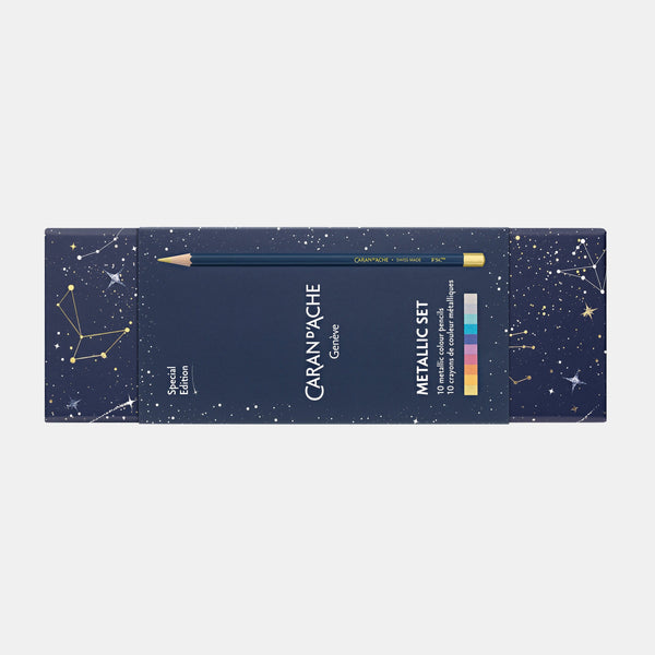 Set crayon de couleur COSMIC BLUE - 10 pcs