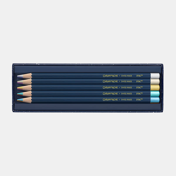 COSMIC BLUE colored pencil set - 10 pcs