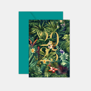 Personalized Jungle Greeting Card