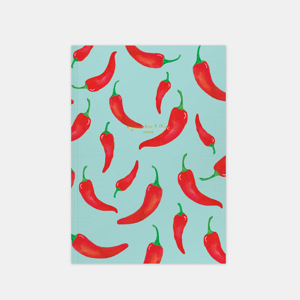 A5 Notebook Peppers