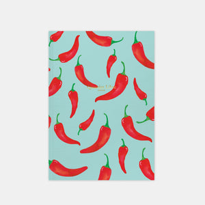 A5 Notizbuch Paprika