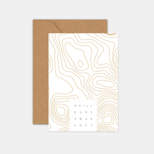 Personalized greeting card curves