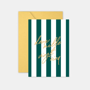 Personalized greeting card lines