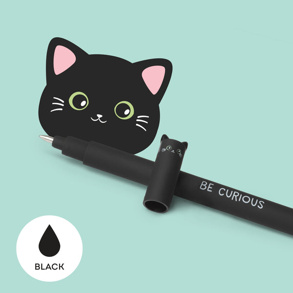 Erasable gel ink pen - Cat