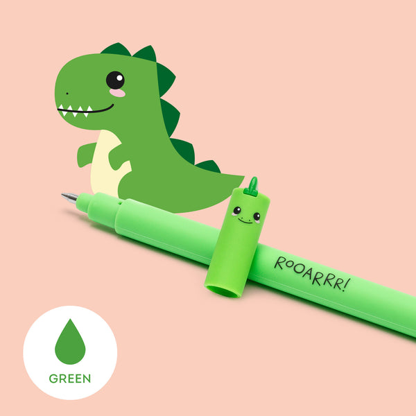 Erasable gel ink pen - Dinosaur