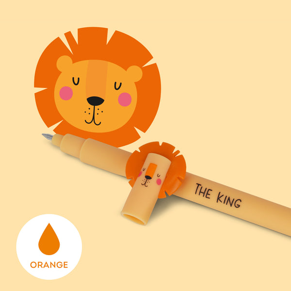 Erasable gel ink pen - Lion