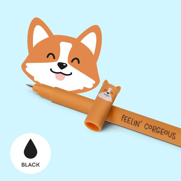 Radierbarer Geltintenstift - Corgi