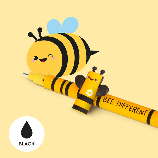 Stylo encre gel effaçable - Abeille