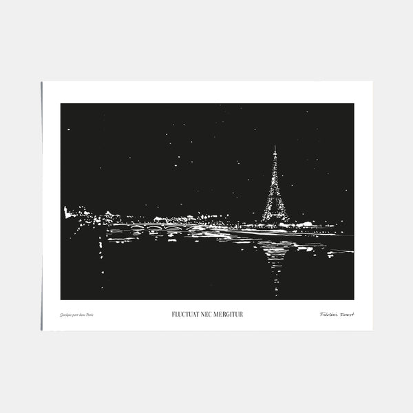 Fluctuat Nec Mergitur Poster - Frederic Forest