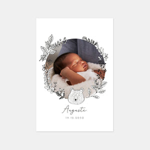 Faire-part de naissance mouk