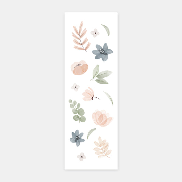 Plant wreath baptism bookmark