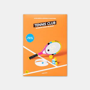 Maquette 3D en papier - Tennis club