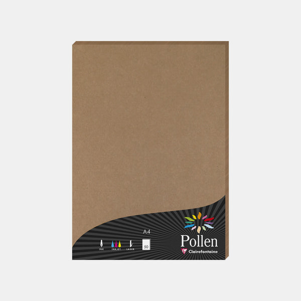Enveloppe rectangle A5 162x229 mm kraft Pollen de Clairefontaine – L'Art du  Papier Paris