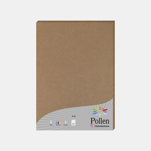 Feuille a4 kraft 200g Pollen de Clairefontaine – L'Art du Papier Paris