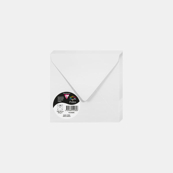 140x140 Enveloppe blanche