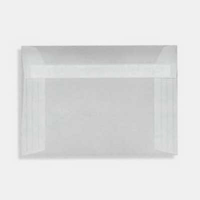 Paquets de 50 Enveloppe blanche 110x220 Avec patte Autocollante