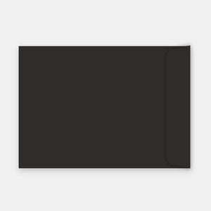 Enveloppes de feuille plastique colorées - Noir ~229 x 324 mm (C4)